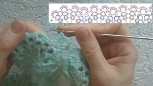 КАК ОБВЯЗАТЬ КРАЙ ИЗДЕЛИЯ ИЗ КРУГЛЫХ МОТИВОВ КРЮЧКОМ