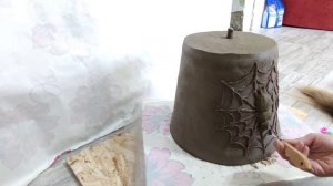 Садовый Вазон на 8 л, своими руками из цемента