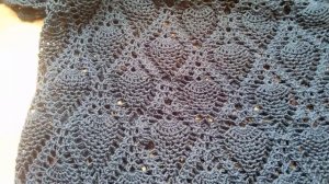 #Платье_крючком Узор #АНАНАС Обзор