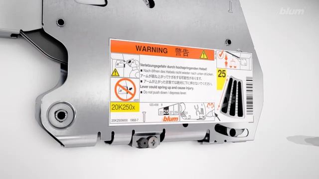 Blum Aventos HK Lift System Assembly