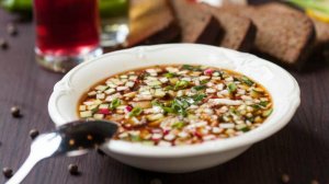 Окрошка на квасе