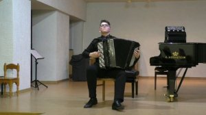 Мальчик ВИРТУОЗ!!!/Junge Akkordeonist virtuose  Эйзольд Александр (баян). Р.н.п. "ПОЛОСЫНЬКА"