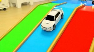 Развивающие видео для детей! Пять маленьких обезьянок - Шарообразные и пятиугольные колеса! Детские