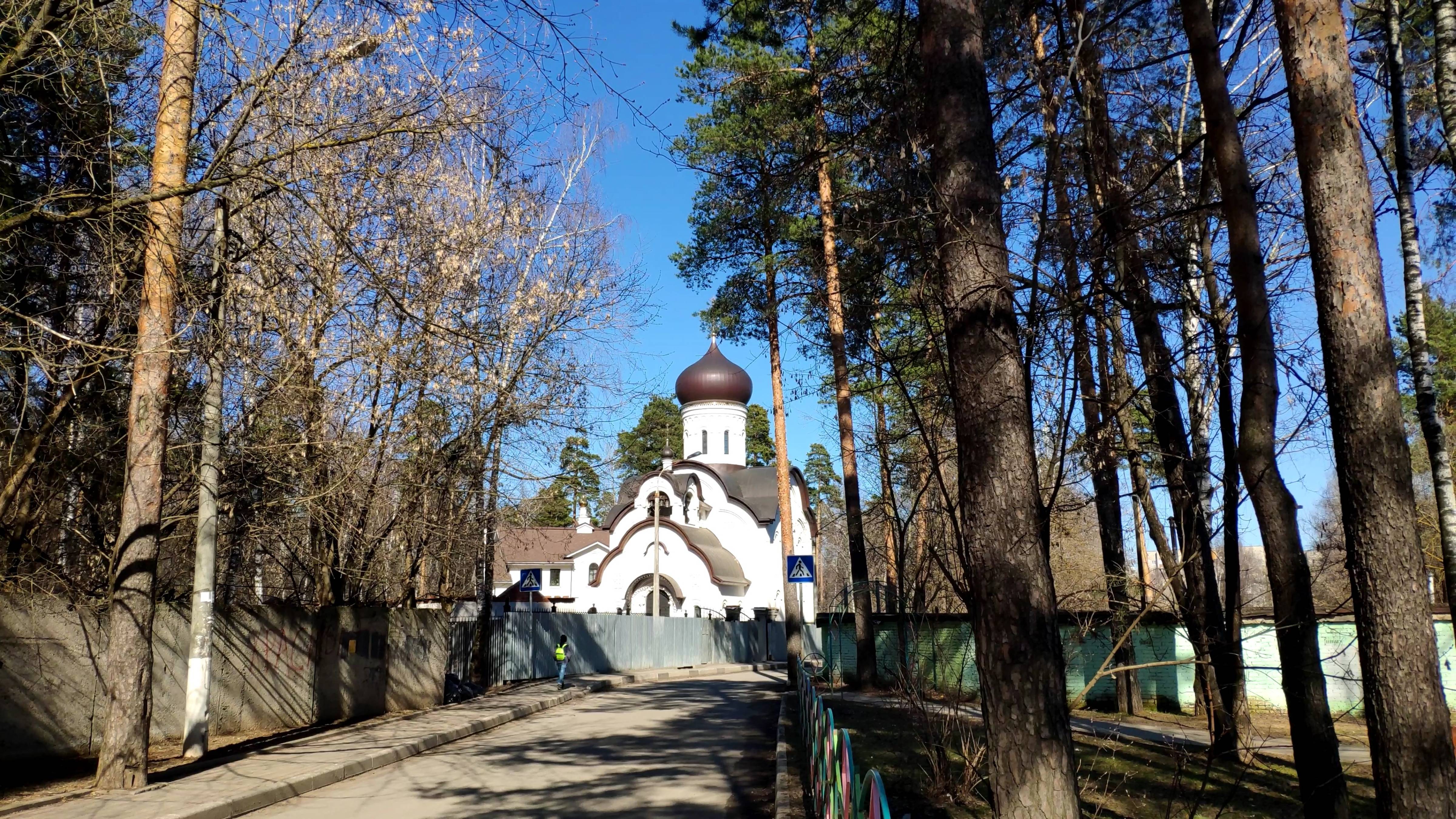 Храм святого праведного воина Феодора Ушакова в Купавне.