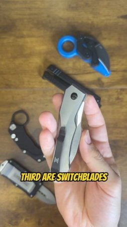 5 Knives For PROs! #knife #pocketknife #shorts