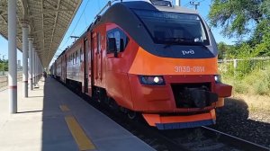 Электропоезд ЭП3Д-0014 Южная-Тракторная