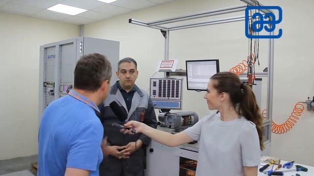 Г.И. Поносов рассказывает о производственной инфраструктуре компании "ПРИВОДЫ АУМА"". смотреть онлайн