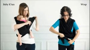 The Baby K'tan Baby Carrier vs the Baby Wrap