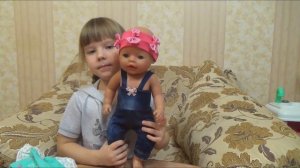Видео кукла Беби Бон Катюша, одеваемся и переодеваемся, показываем свои наряды VIDEO BABY BORN #138
