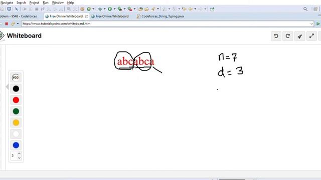 Codeforces   String Typing   Logic Explained How To Type String In Minimum Operations- Java Solutio