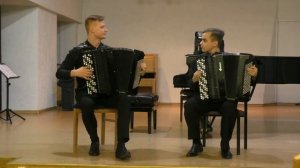 В Гридин "На Арене" Дуэт баянистов Илья ШУТОВ и Арсений КРЮЧКОВ