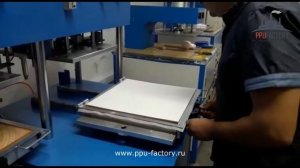 Производство декоративных стеновых панелей с применением эластичного ППУ