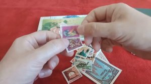 Почтовые марки и открытки