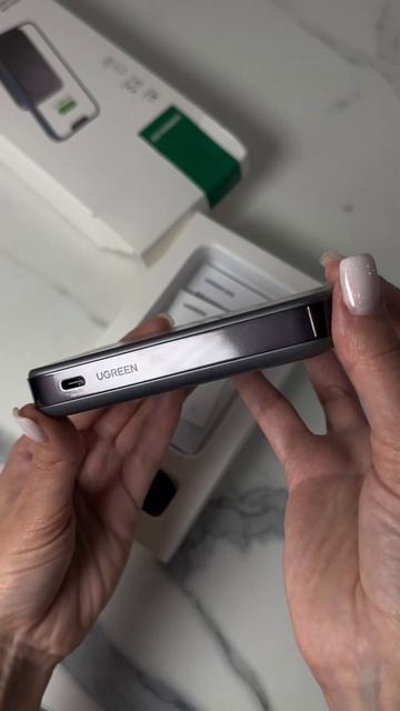 UGREEN with MagSafe🔥 10000mAh #ugreen #apple #iphone #charger #aesthetic #пермь #москва #видео смотреть онлайн