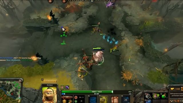 гайд на Pudge Dota 2! смотреть онлайн