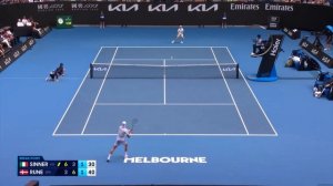 Jannik Sinner v Holger Rune Highlights | Australian Open 2025 Fourth Round