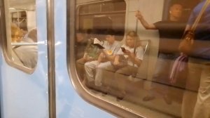 Поездка по Замоскворецкой линии и по Таганско-Краснопресненской линии