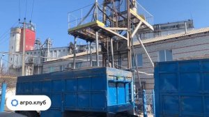 Отбор проб зерна на элеваторе