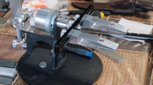 Заточка ножа DRUID 215. Исправление рекурвы