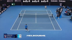 Novak Djokovic v Tomas Machac Highlights | Australian Open 2025 Third Round