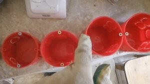 Подрозетники Хегель. низкий и высокий