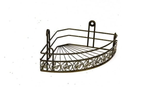 Полка 1-ярусная угловая Premium (Rosenberg) обзор RUS-385283-1 бренд Rosenberg производитель смотреть онлайн