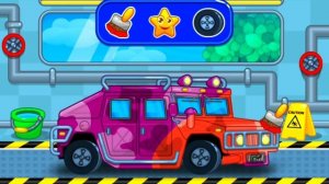 Машинки Мультик для детей! Игра авто мойка - Игровой мультфильм 2018 моем новые машинки умняшка