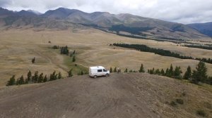 Красоты Алтая. Смотровая площадка в Курайской степи