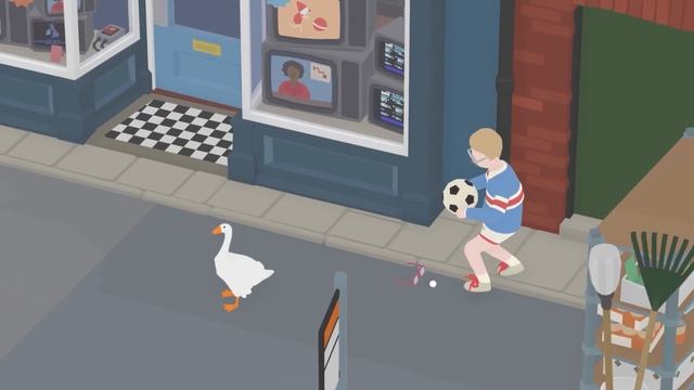 ПРИСТАВУЧИЙ ПРОДАВЕЦ В Untitled Goose Game #2