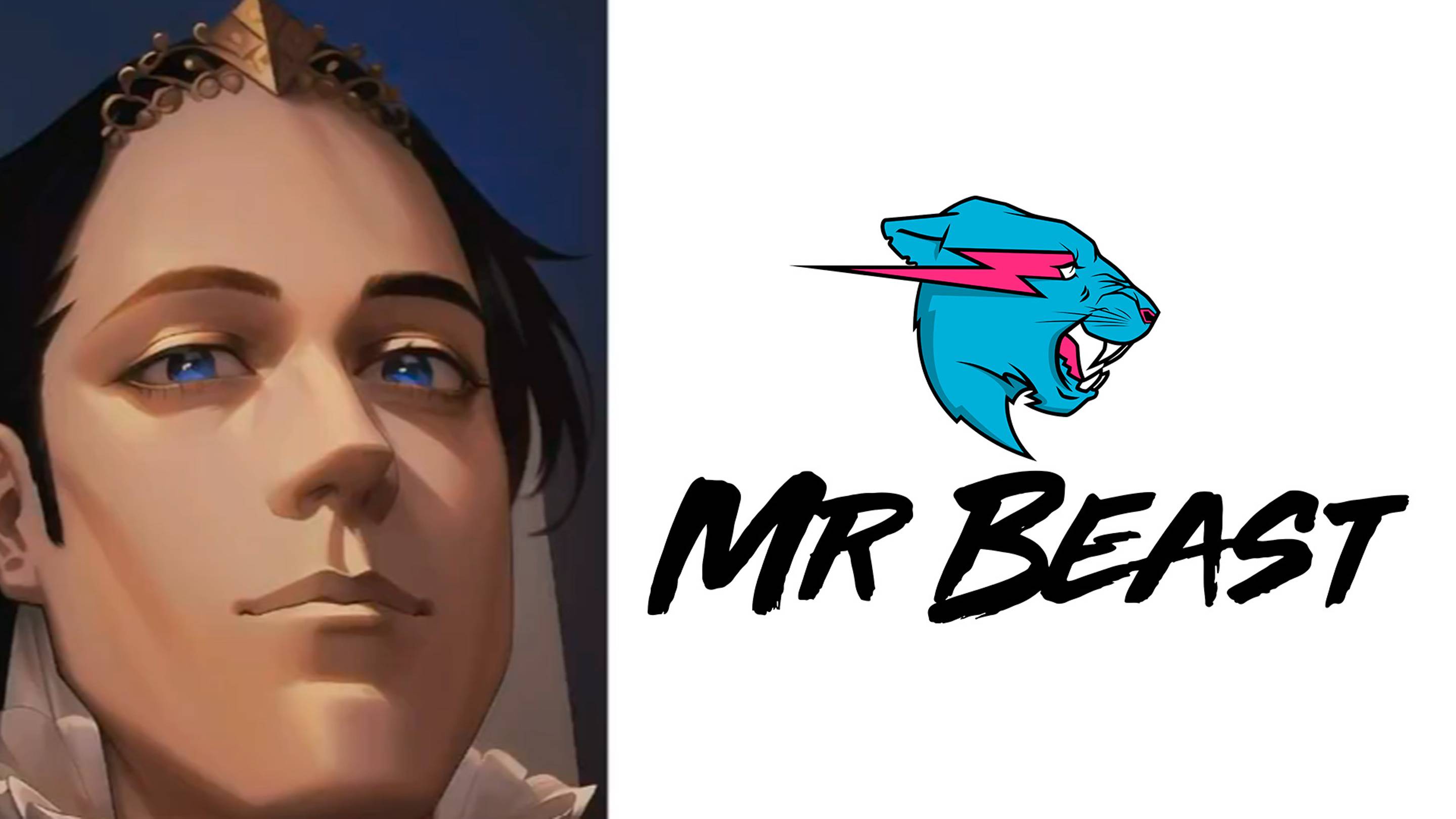 Старый логотип MrBeast это: