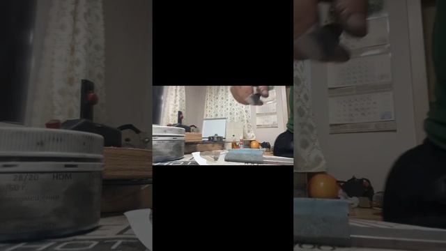 Нож из шара подшипника кранового механизма. Часть 4