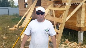 Теплый угол на доме из профилированного бруса. Доводим до ума.