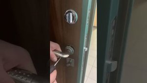 Замена замка и ручки HOPPE на двери на новые
