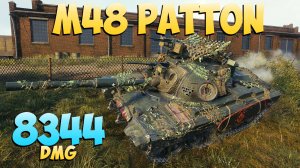 M48 Patton - 5 Фрагов 8.3K Урона - Акула! - Мир Танков