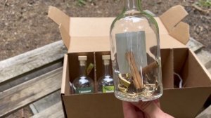 распаковка набора для приготовления настоек