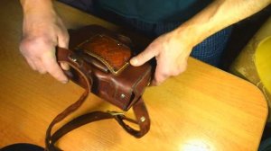 Наплечная сумка из кожи Краст. Эксклюзивные изделия из кожи.