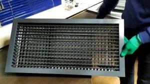 Двухрядная регулируемая вентрешетка AIRO-R2 с КРВ