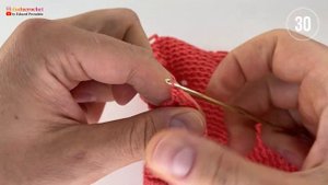 Салфетка крючком, Тереза, 29-31