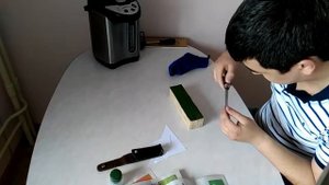 Заточка (доводка) ножа Opinel