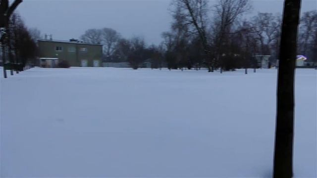 Парк Горького зимой