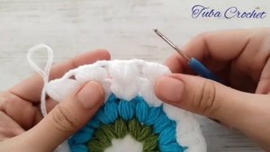 perfect puff crochet pattern - easy crochet round placemat and washcloth pattern for beginners 2022