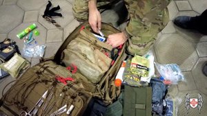 Разбор штурмового медицинского рюкзака
