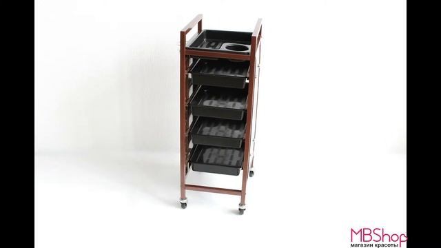 Видеобзор Тележка парикмахерская с узорами. MBShop магазин красоты
