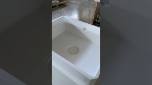 Odissey | Большая прямоугольная мойка из искусственного камня для умывальника