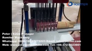 Линия по производству деревянных зубочисток нового типа