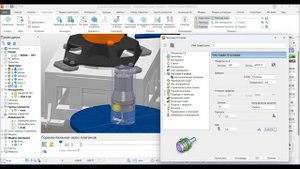 PowerMill, программирование роботов. Урок 8 - Чистовая 4х осевая обработка