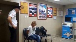 Видео МВД РФ о задержании авиадебошира.
