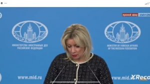 Брифинг официального представителя МИД России М.В.Захаровой, Москва, 23 января 2025 года.