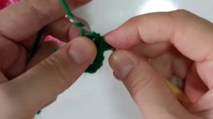 How to crochet a leaf 🌱как связать листок крючком