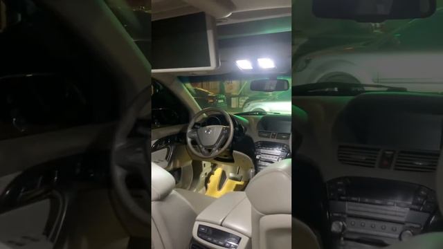 Топ свет в салоне авто Avolt на Acura mdx смотреть онлайн